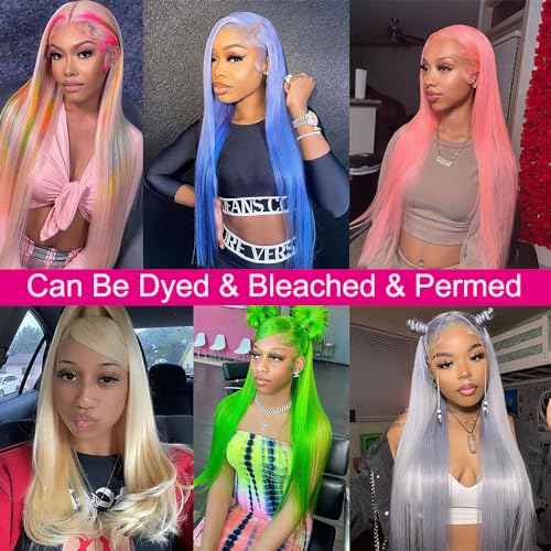 613 Frontal Straight 13x6 Transparent HD Lace Frontal Closure 12A Brazilian Virgin Remy Hair Free Part Ear to Ear Blonde Frontal Human Hair For Women Pre Plucked With Baby Hair 150% 14 Inch