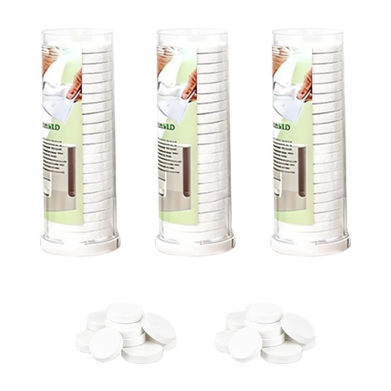 Skiennix Disposable Face Towels - 60 Pcs Compressed Refills for Hot Towel Heater | 3 Buckets, 20 Pcs Each