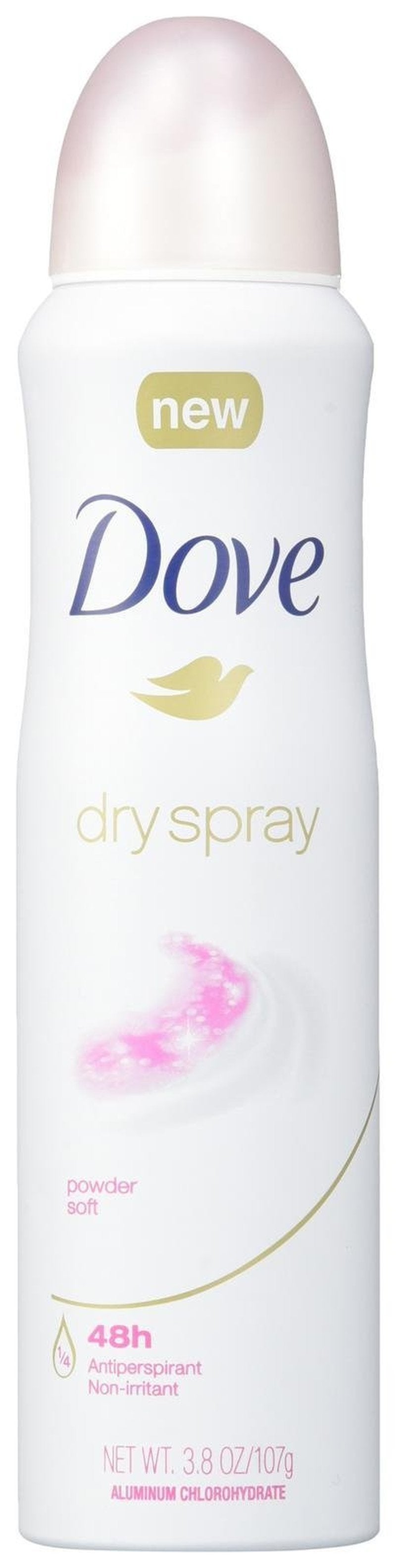 Dove Dry Spray Antiperspirant Deodorant Powder Soft, 3.8 Ounce