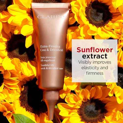 Clarins Extra-Firming Neck and D?collet? Cream | Award-Winning | Anti-Aging Moisturizer | Visibly Firms, Smoothes and Lifts | Minimizes Appearance Of Wrinkles | Targets Dark Spots | 2.5 Ounces