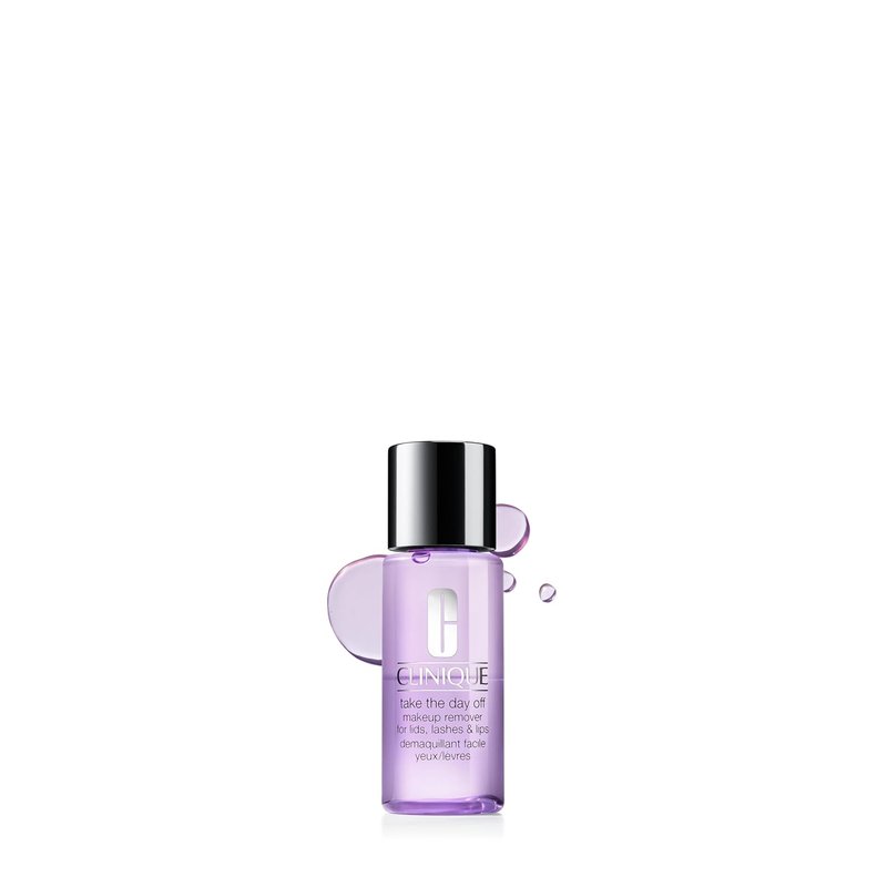 Clinique Take The Day Off Makeup Remover - Oil-Free Eye & Lip Cleanser | Non-Irritating Formula for All Skin Types