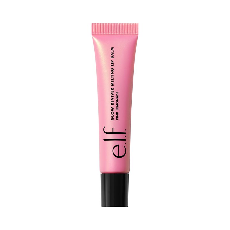 e.l.f. Glow Reviver Melting Lip Balm, Hydrating Tinted Lip Balm For A Glossy Finish & Soft, Supple Lips, Vegan & Cruelty-Free, Pink Lemonade