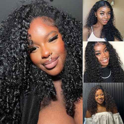 Burmese Curly Bundles Human Hair 16 18 20 Inches 3Pcs Curly Human Hair Bundles Water Wave with Spiral End Unprocessed Burmese Raw Hair Extension 3c4a Quick Weave Hair for Women Natural Color