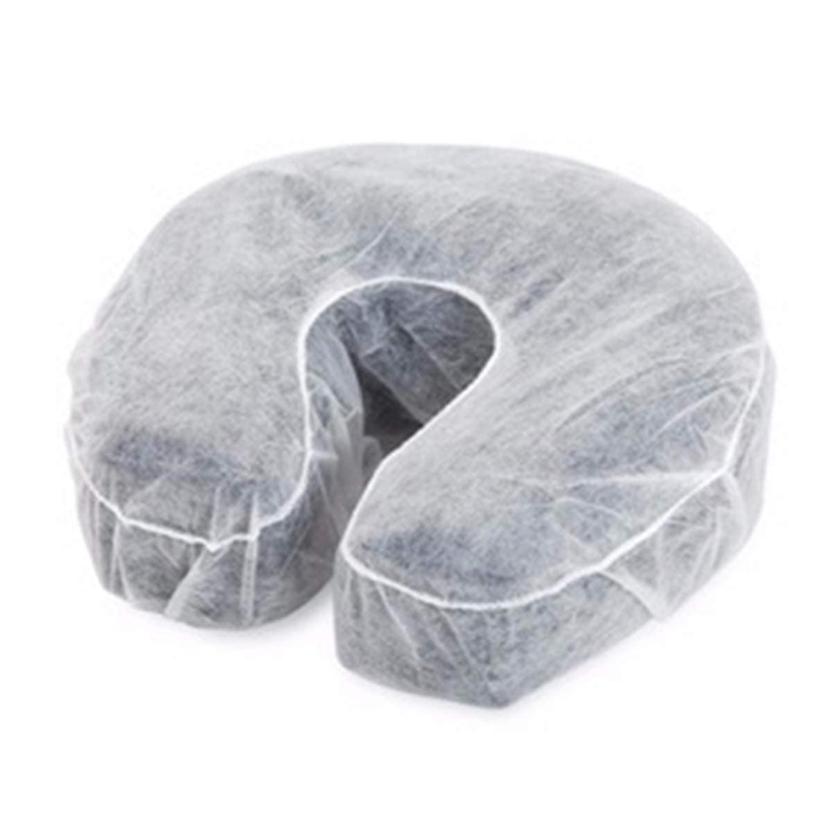 ZMDREAM Disposable Headrest Covers - Fitted Massage Face Rest Cradle Covers | Pack of 75, White & Black