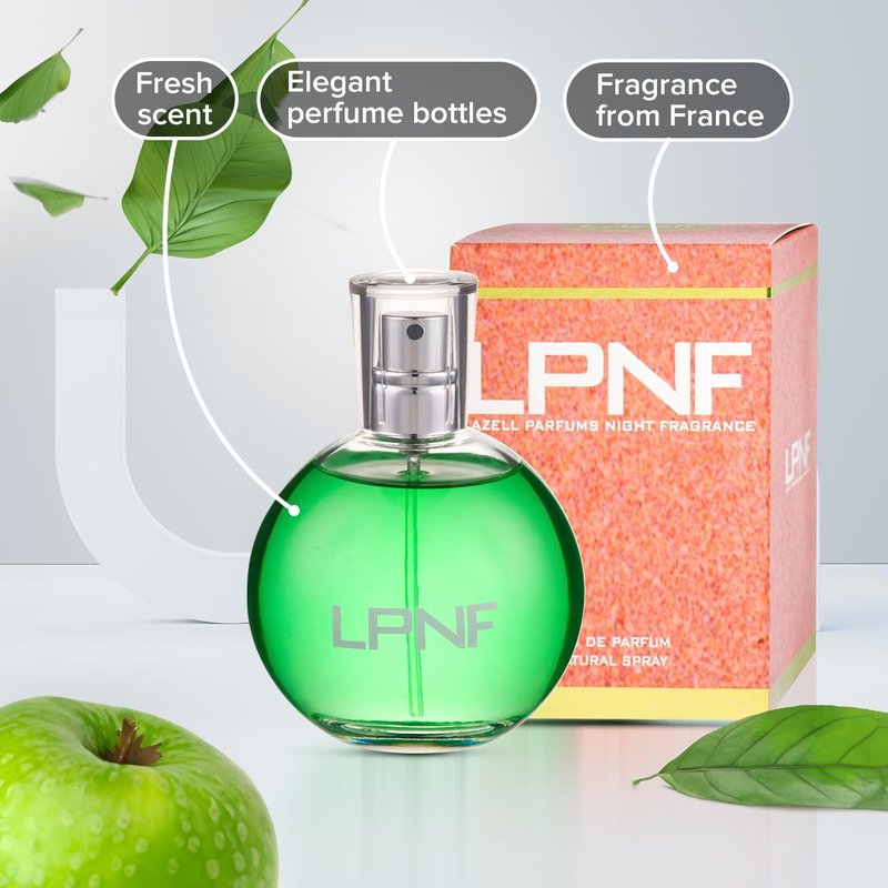 Lazell LPNF for Women Perfume | Impression by Be Delici.ous |Eau De Parfum 3.4 Fl Oz | Floral Fruity Fragrance | European Сoncentrated Scent Lasts 6-9 Hours