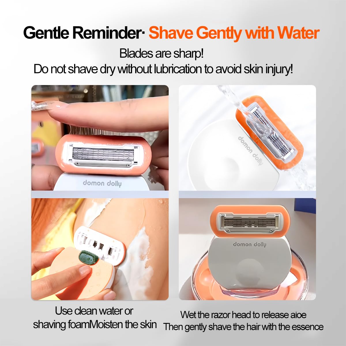 Women's 5-Blade Travel Razor - Compact Extra Smooth Shaving | Includes Handle & 5 Refills