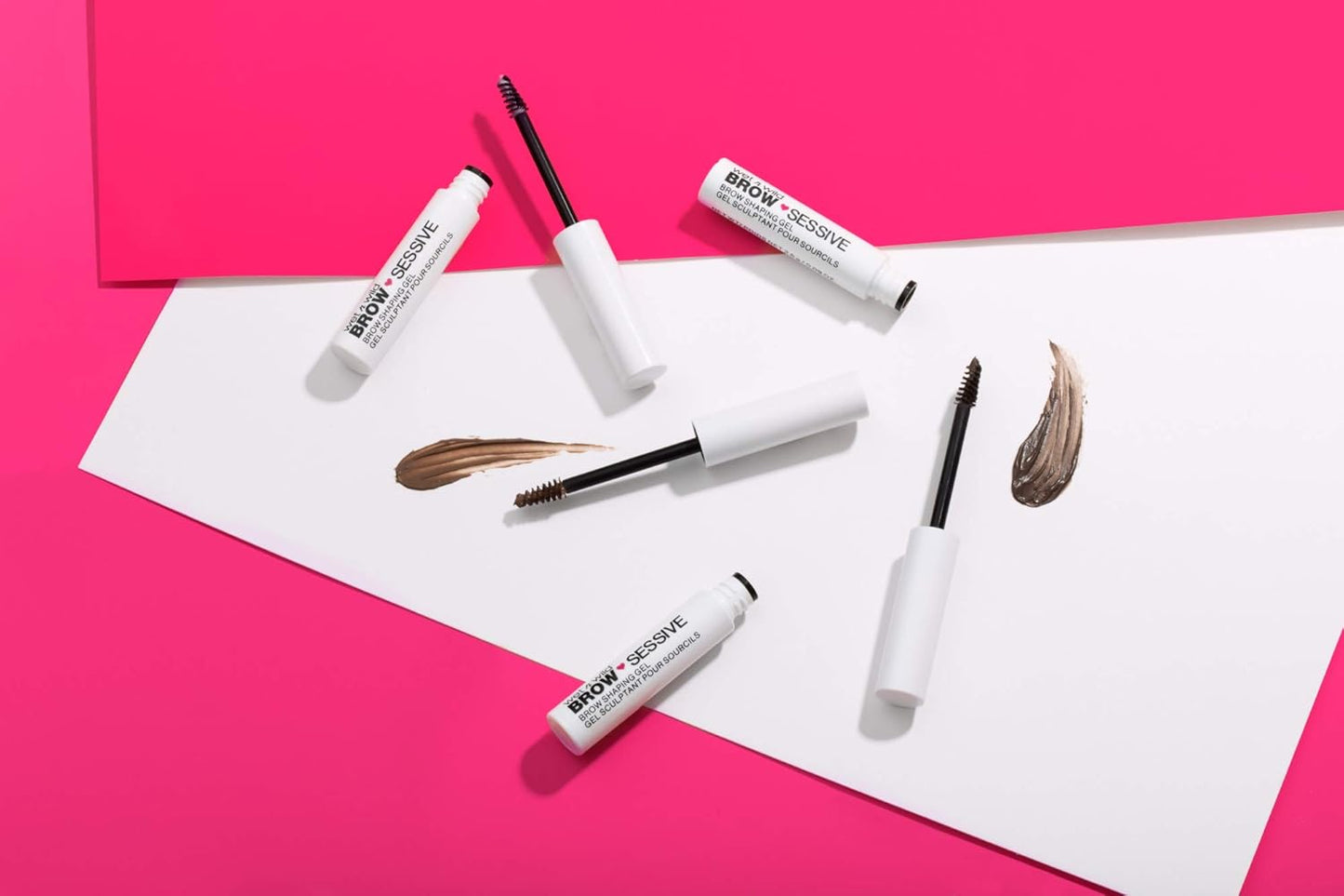 Wet n Wild Brow-Sessive Eyebrow Gel - Long-Lasting Brown Shaping Formula for Perfect Brows
