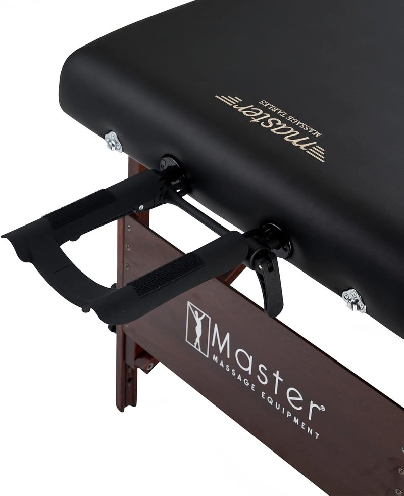 Del Ray Pro Portable Massage Table - 30” Adjustable Height, 750 lbs Capacity | Ideal for Lash, Spa & Tattoo Use