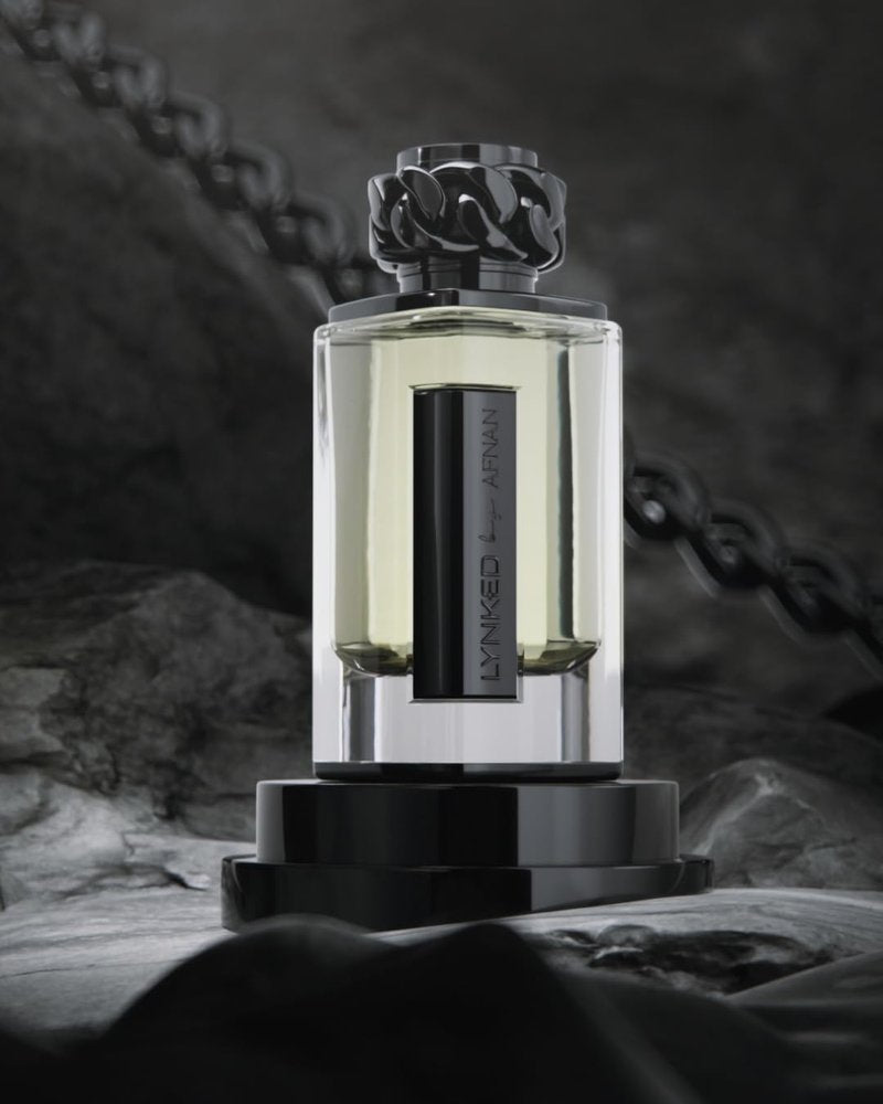 Afnan Lynked Freedom (Black) For Men Eau De Parfum, 3.4 Fl. Oz