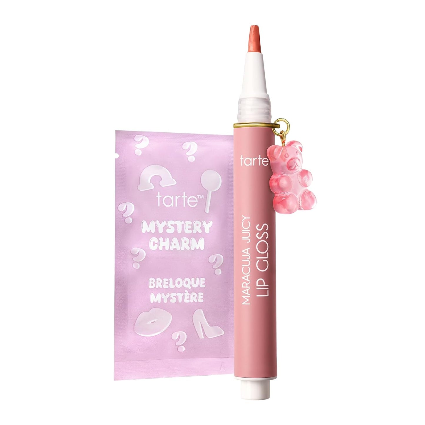 Tarte Maracuja Juicy Lip Gloss - Peptide-Infused Hydrating Balm | 12HR Moisture, Vegan, Full Size