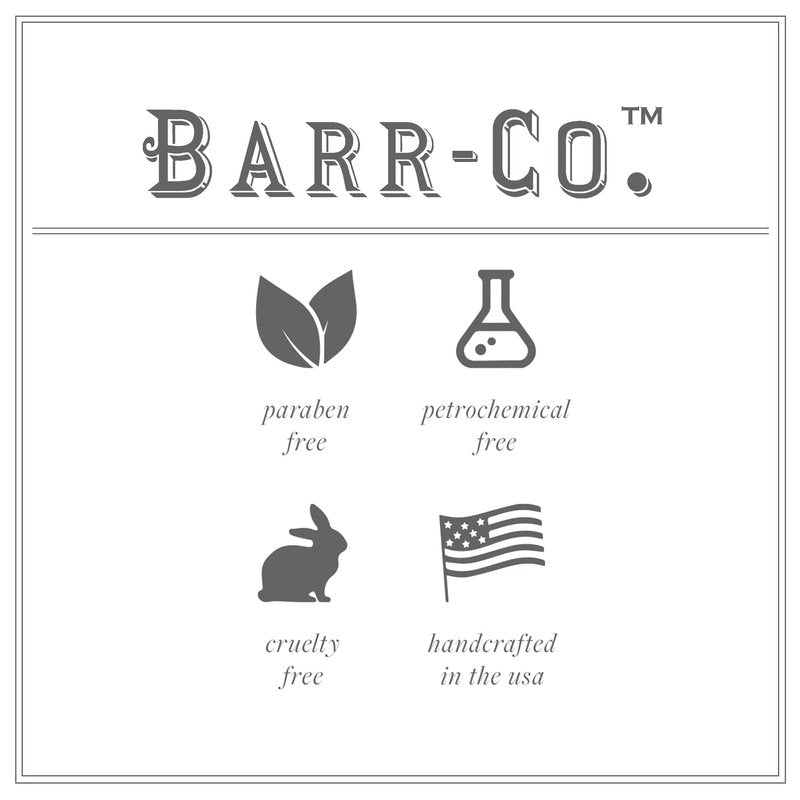 Barr-Co. Fir & Grapefruit Apothecary Jar Candle, Bright Woody Citrus, 100% Vegetable & Soy Wax Candles for Home, 120-Hour Burn Time, Clean Burning Candles, 20 oz Each (Set of 2)