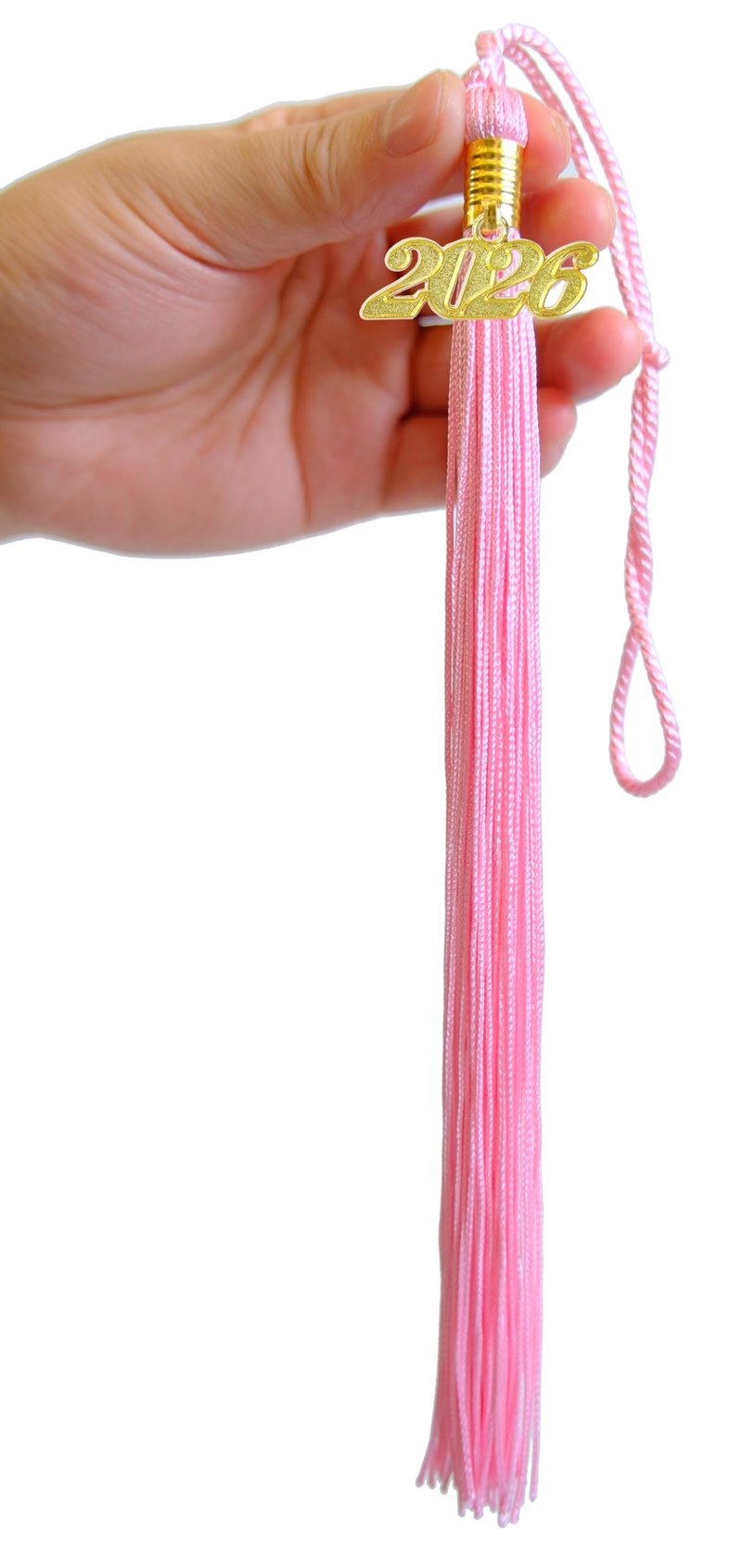 GRADFTY 2026 Tassel Graduation,Pink Tassel 2026 for Grad Cap and Graduation Ceremony Accessory Decoration
