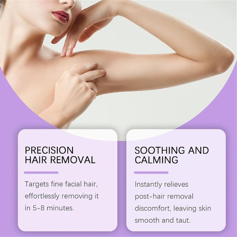 Cloud Sense Hair Removal Spray, Smooth Hair Removal Mousse, Gentle Body Hair Remover for Legs, Arms, Underarms, and Bikini Area, Daily Depilatory Care for Women and Men (1Set)