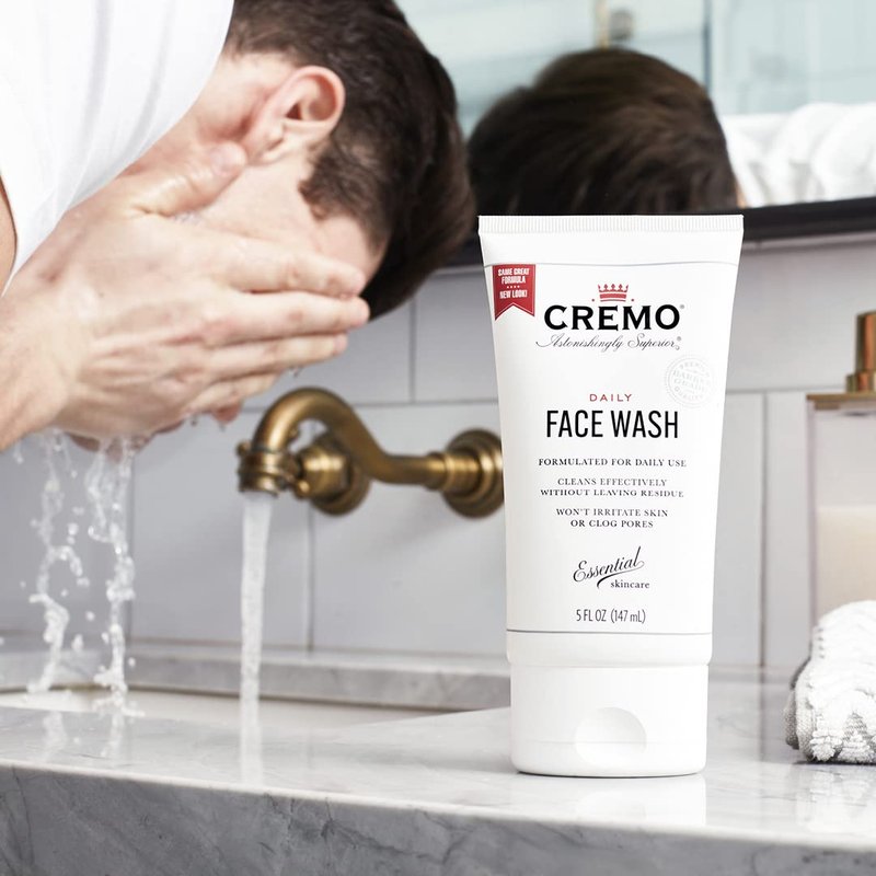 Cremo Daily Face Wash Formulate For Daily Use, 5 Fluid Ounce