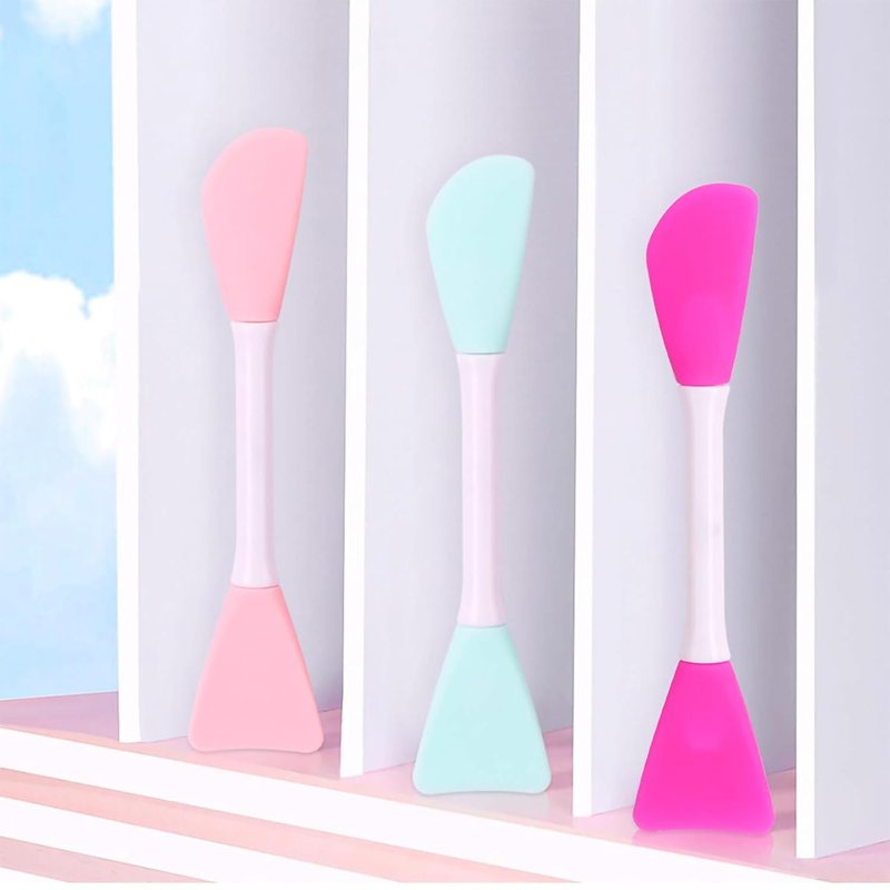 RamPula Silicone Face Mask Brush - Flexible Applicator for Facial, Sleeping & Clay Masks | Beauty Tool