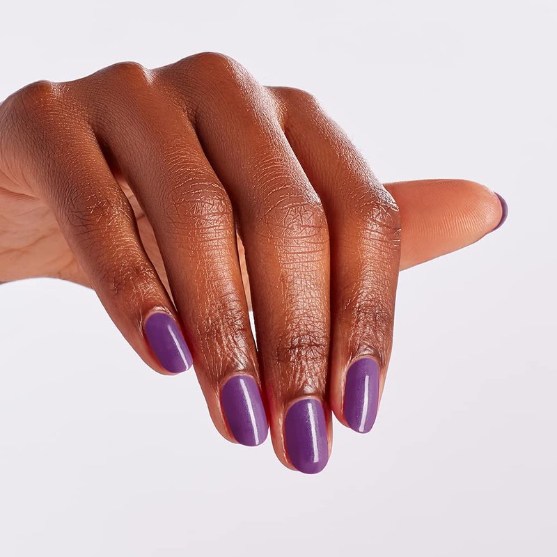 OPI Nail Lacquer, Medi-take It All In, Purple Nail Polish, Fall Wonders Collection, 0.5 fl oz
