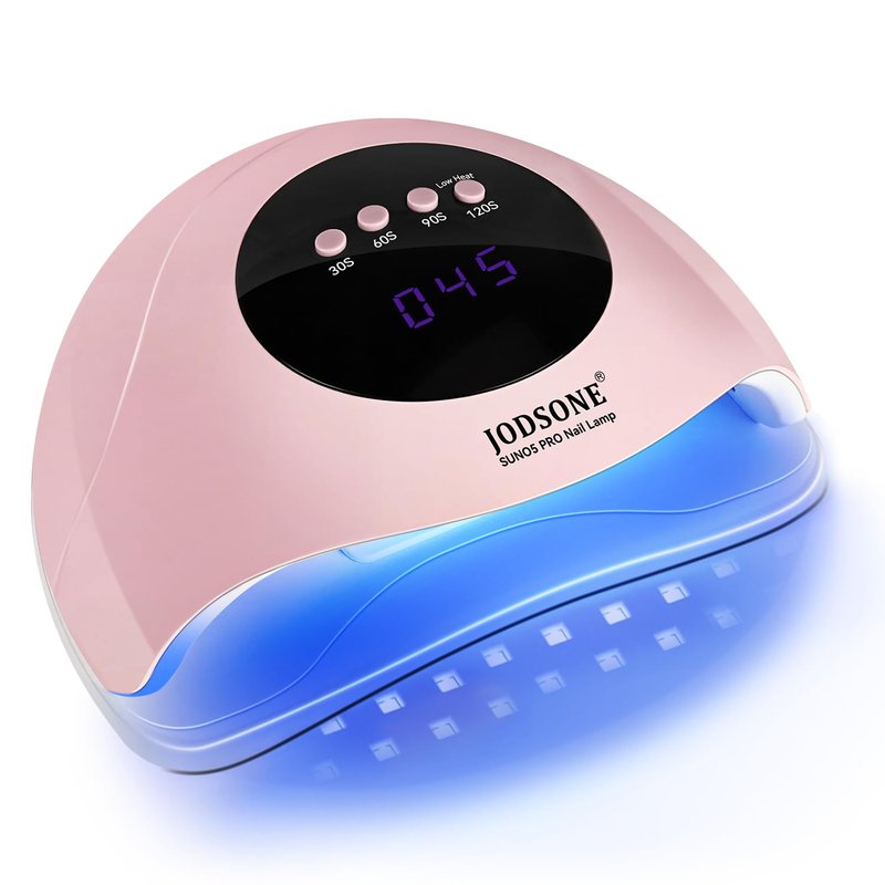 JODSONE U V LED Nail Lamp with Gloves Kit, Nail Dryer for Gel Nails Professional for Home and Salon