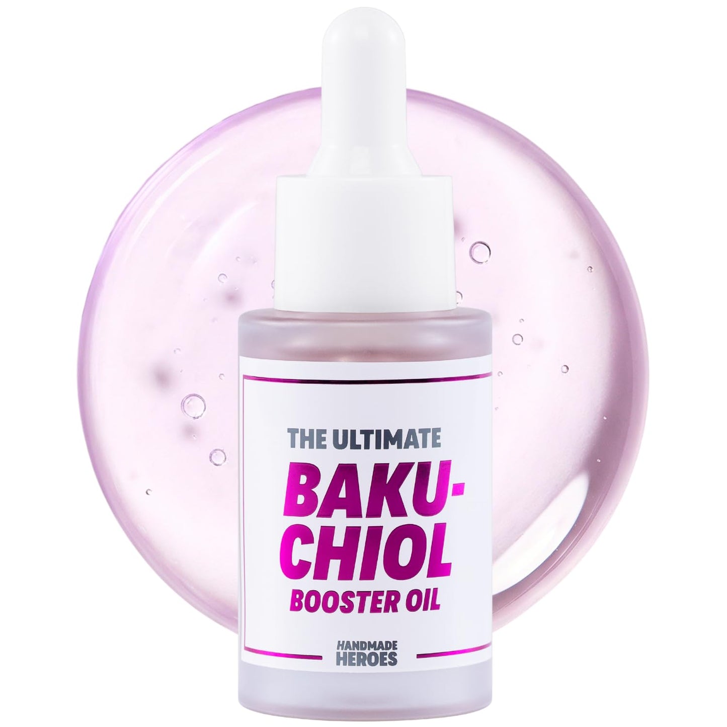 Handmade Heroes 2% Bakuchiol Oil Lifting and Firming Oil for Guasha Neck, and Décolleté, All Natural Retinol Alternative For Radiant and Line Smoothing 0.75oz