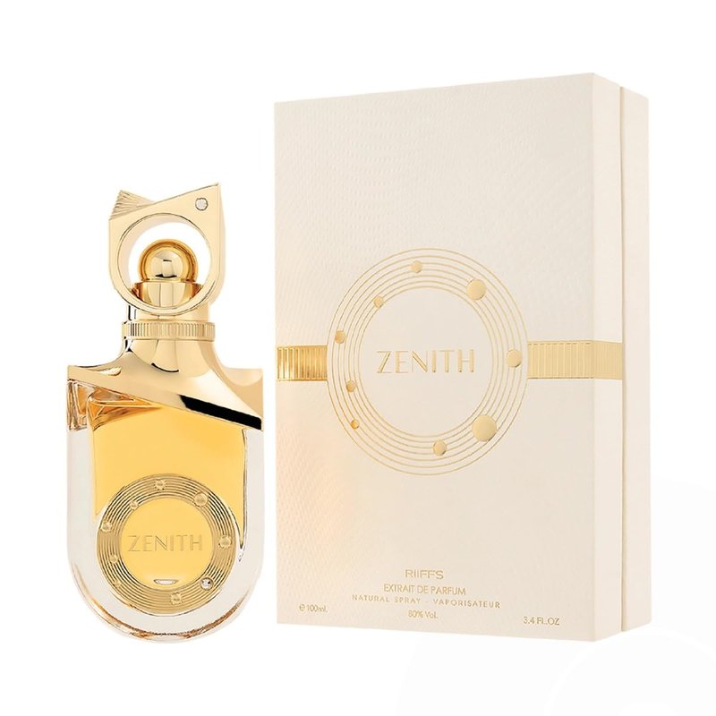 RiiFFS Zenith - Coconut, Vanilla, Gourmand, Warm Spicy - Extrait de Parfum Spray Long-Lasting Fragrance for Everyone, 3.40 Ounce / 100 ml