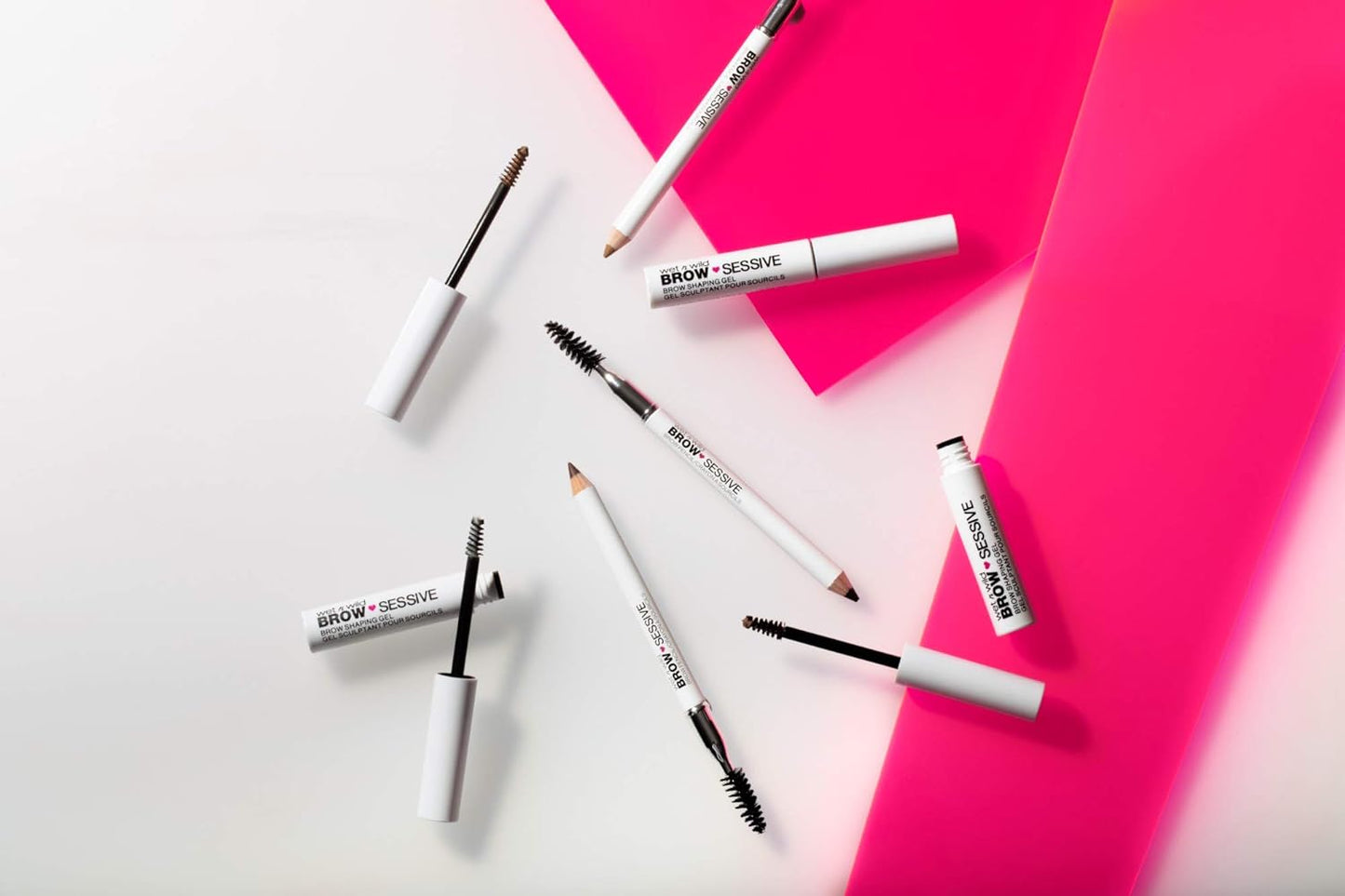 Wet n Wild Brow-Sessive Eyebrow Gel - Long-Lasting Brown Shaping Formula for Perfect Brows