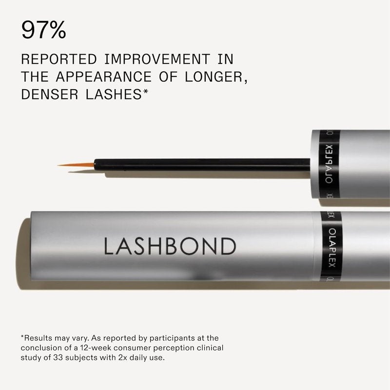 Olaplex Lashbond Building Serum - Clear Eyelash Enhancer for Thicker, Fuller Lashes | Results in 2 Weeks, 4.5 mL