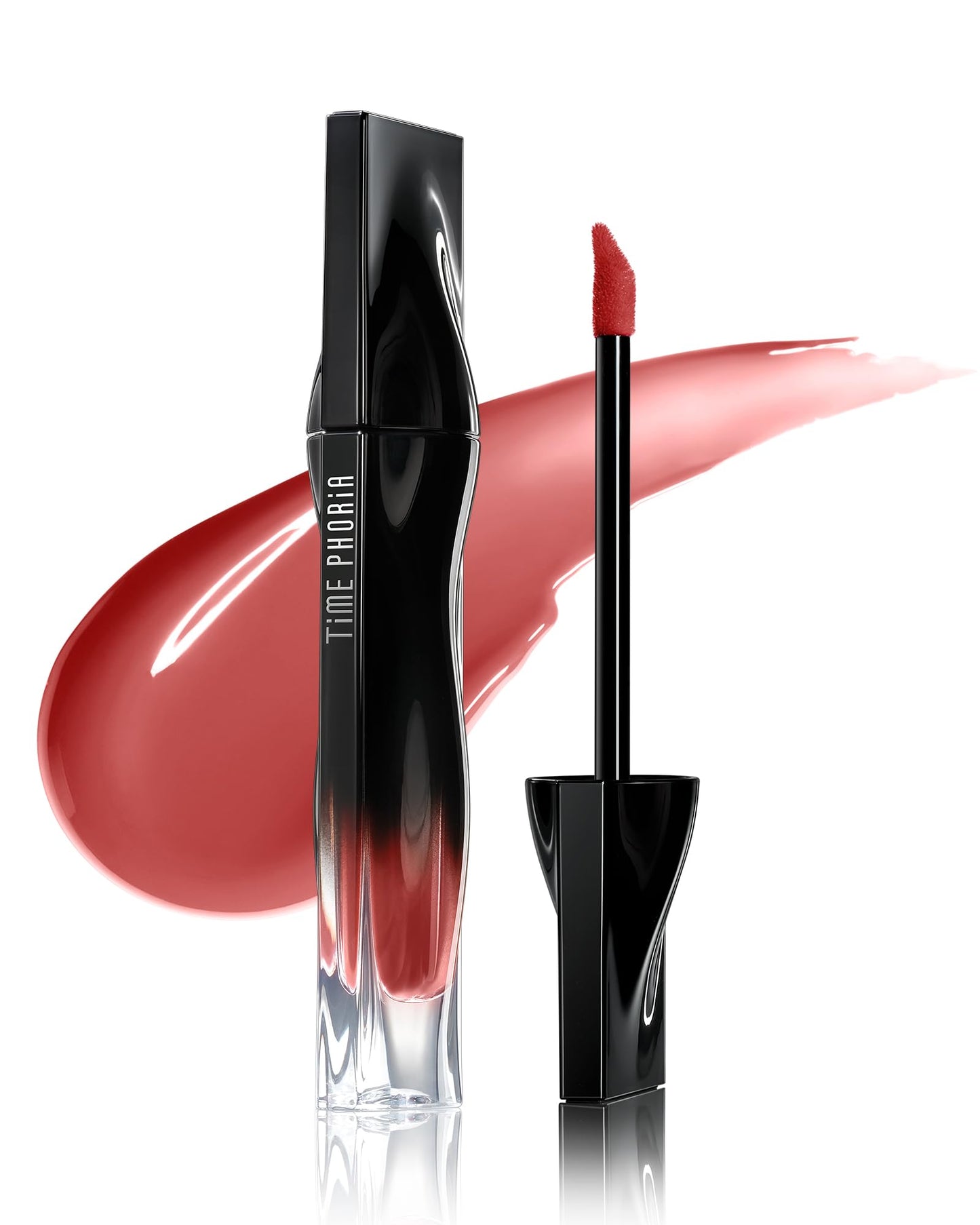 TIMEPHORIA Stellar Dust Lip Stain 11 Futura, Transfer-Proof &Smudgeproof Lip Gloss, Rose Brown Tinted Glossy Finish, High-Pigment Vibrant Color, Hydrating Lightweight Long-Lasting Lip Makeup for Women