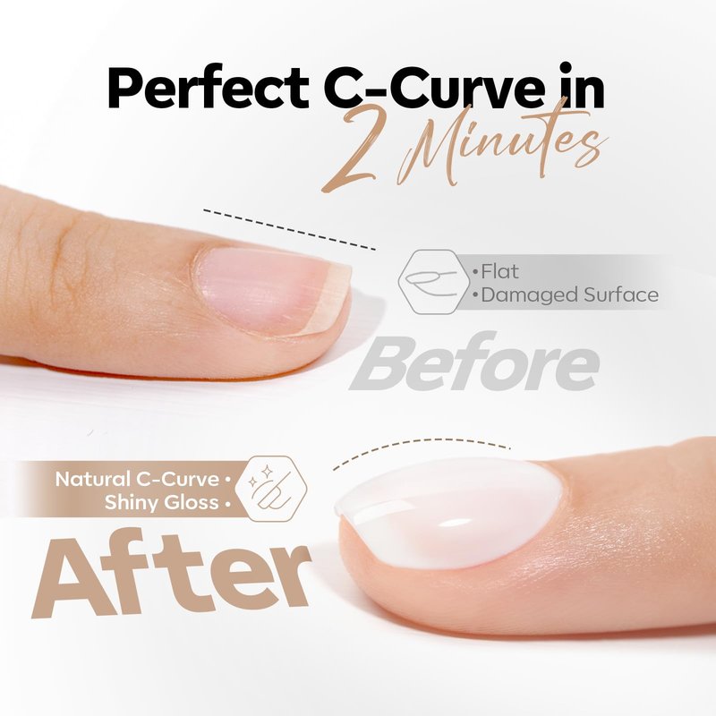 modelones Builder Nail Gel No-Wipe, 9-in-One Milky White Builder for Nails, C-Curve Sculpting, Glossy Jelly Finish, No Top Coat Needed LED Lamp Cured Color Rubber Base Gel Polish for Quick DIY Salon