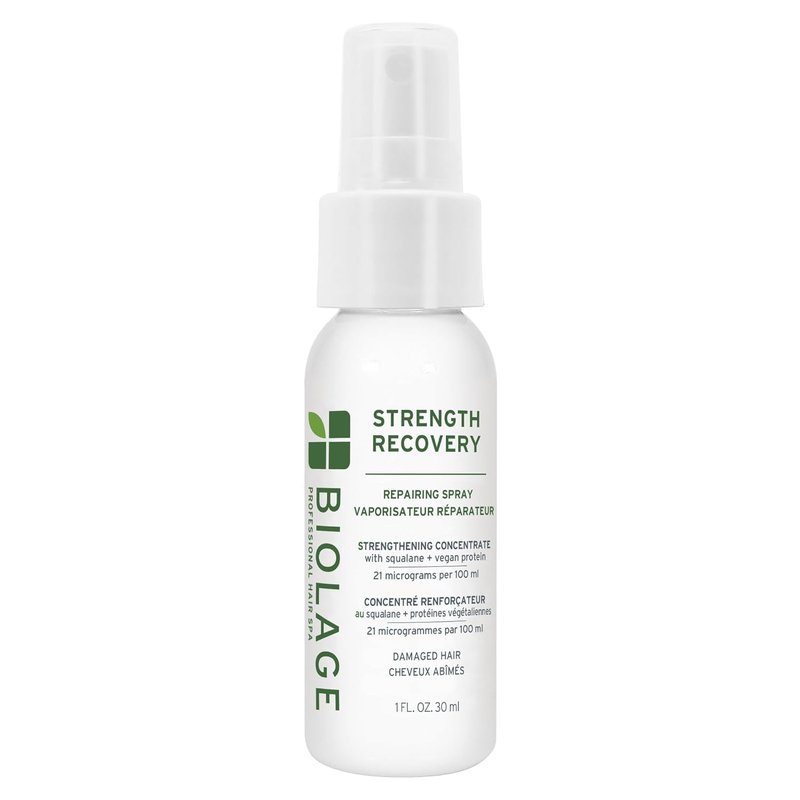 Biolage Strength Recovery Spray - Leave-In Treatment for Damaged Hair, Heat Protectant & Detangler