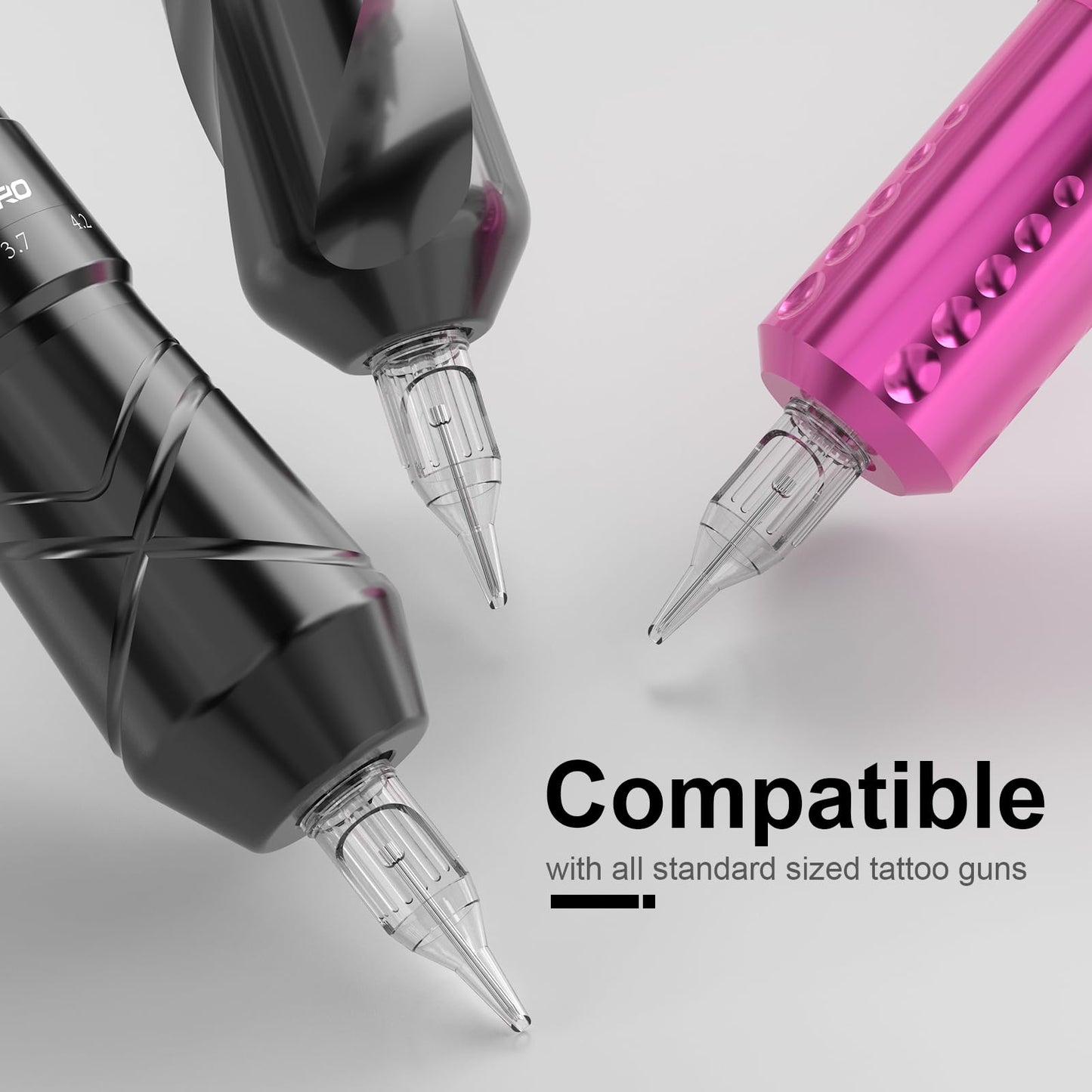 Wormhole Tattoo Needles 20Pcs 3RS Disposable Tattoo Cartridge Needles Round Shader for Tattoo Gun Cartridge Machine Permanent Makeup (1203RS)