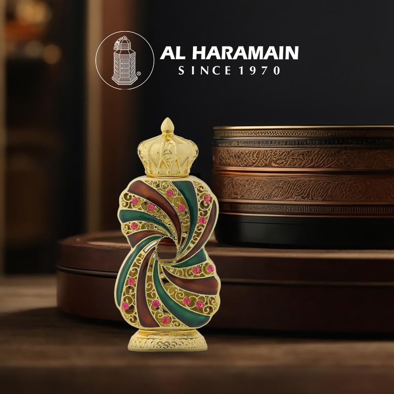 Al Haramain Tanasuk Concentrated Perfume Oil for Unisex, 0.41 Ounce / 12ml