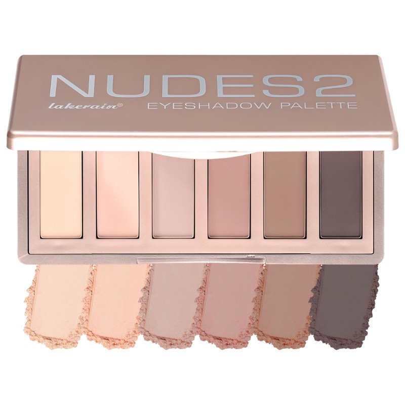 LYNEMOGA 6 Matte Nude Shadows,Mini Eyeshadow Palette for Women Girls, Multi-Use Powder for Eye, Contour Brows, Long-lasting Neutral Eye Shadows Waterproof Smokey Professional Makeup Kit