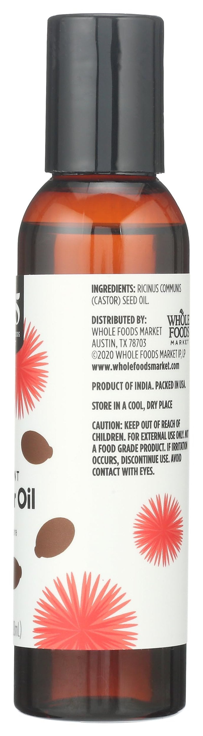 365 by Whole Foods Market, Emollient Castor Oil, Skin & Hair Care, 4 Fl Oz