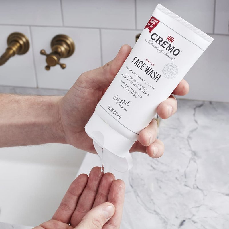 Cremo Daily Face Wash Formulate For Daily Use, 5 Fluid Ounce