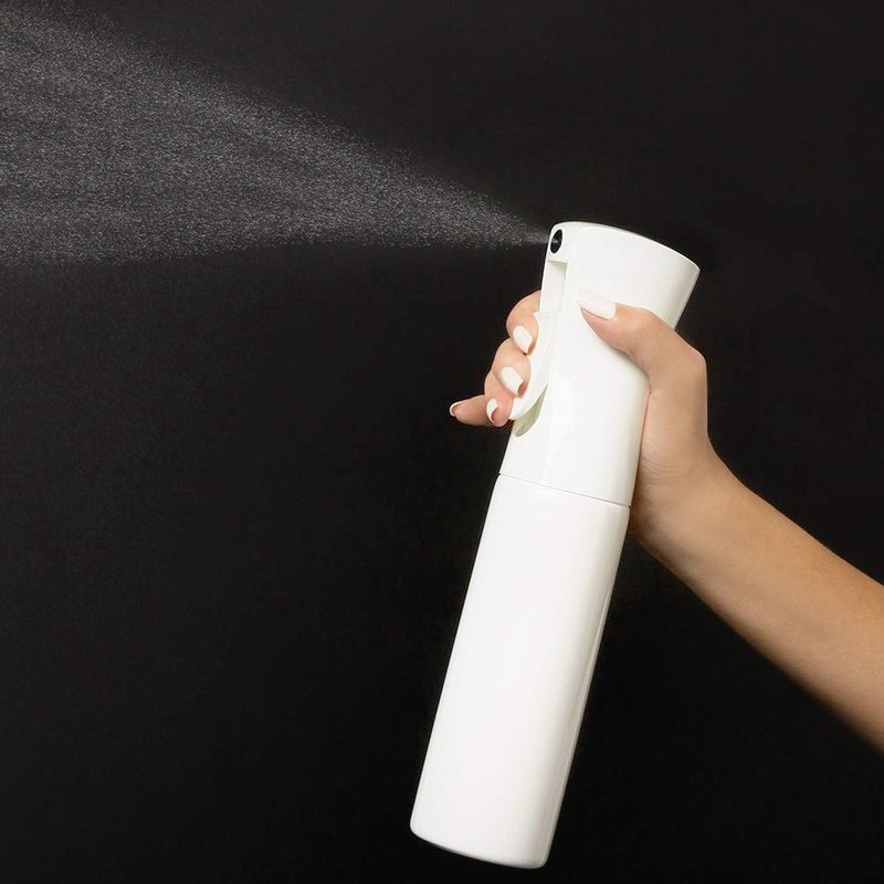 BeautifyBeauties Hair Spray Bottle - Ultra-Fine Continuous Mister for Hairstyling & Skin Care | 10 oz White 3-Pack