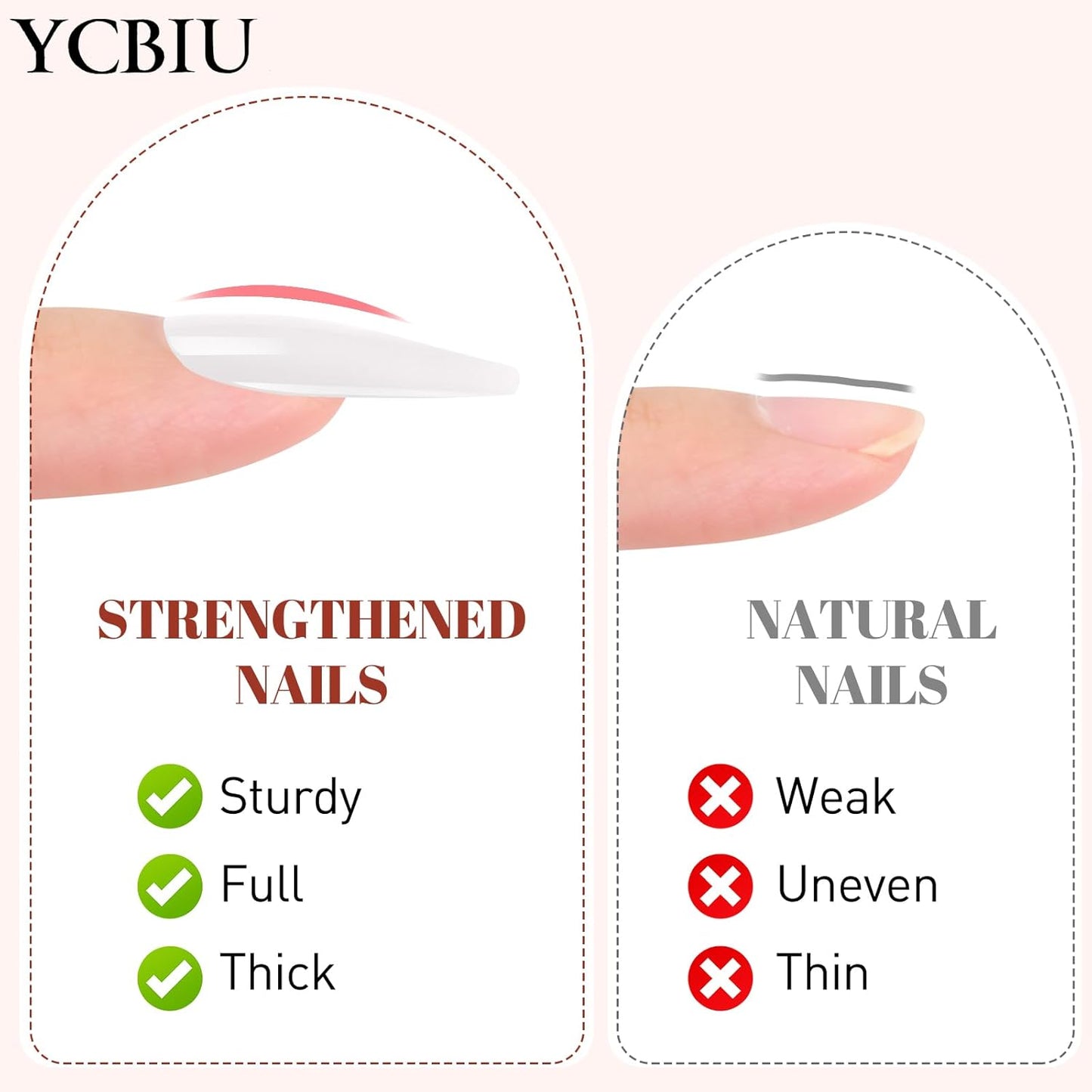 White Gel Nail Polish - 16ml High Gloss French Tip Soak Off UV Nail Color | DIY Manicure for Women