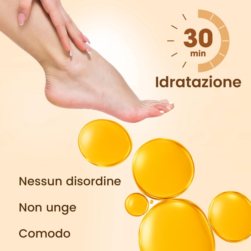 BLOOMORA Moisturizing Hand & Foot Mask Set with Shea Butter, Jojoba Oil & Vitamin E, Foot Mask for Dry Cracked Feet & Hand Moisturizer Gloves, 3 Hydrating Socks, 3 Moisturizing Gloves (3 pairs each)