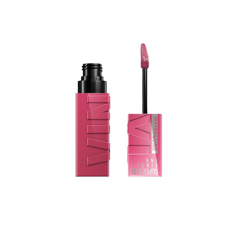 Maybelline Super Stay Vinyl Ink Liquid Lipcolor - Highly Pigmented & Longwearing Shine | Coy Rose Mauve, 0.14 fl oz