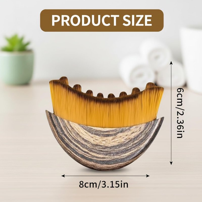Lymphatic Contour Face Brush Improves Skin Glow for Sculpting Anti-Puffiness, Detox & Lift(1 Pcs Lymphatic Drainage Brush)
