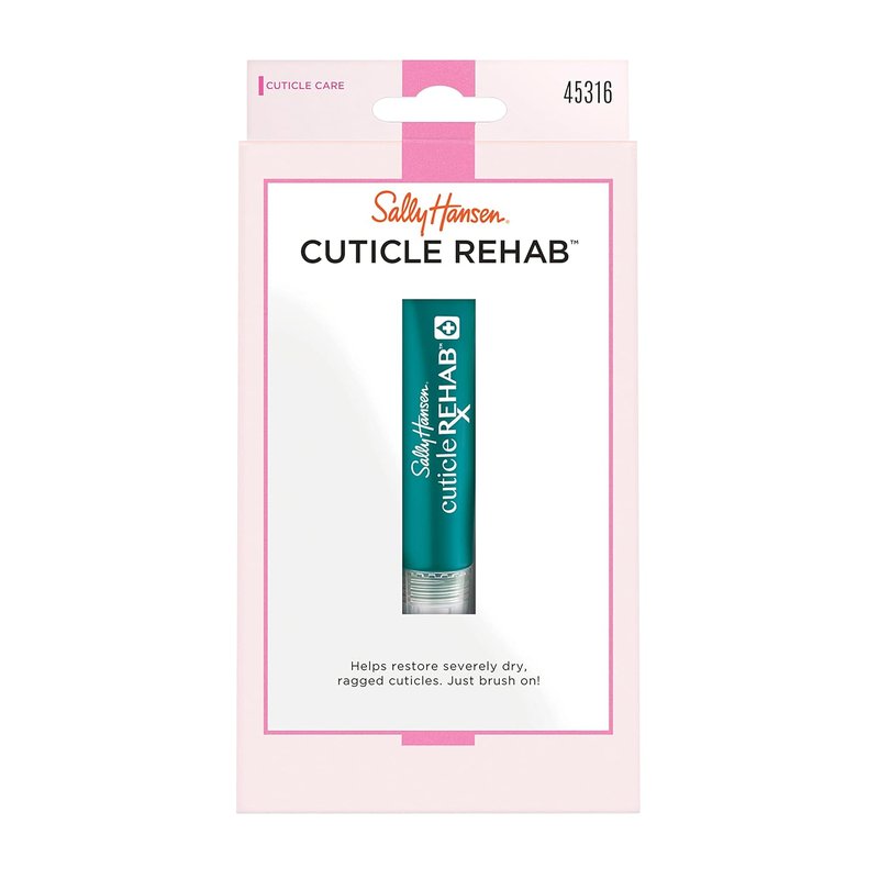 Sally Hansen Cuticle Rehab™ Nail Treatment - Moisturizing Formula with Jasmine, Rose & Vitamin E | Hydrates & Strengthens Nails