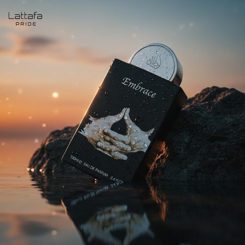Lattafa Pride Embrace Eau de Parfum Spray - Unisex Fragrance, 3.4 Ounce | Long-Lasting Scent
