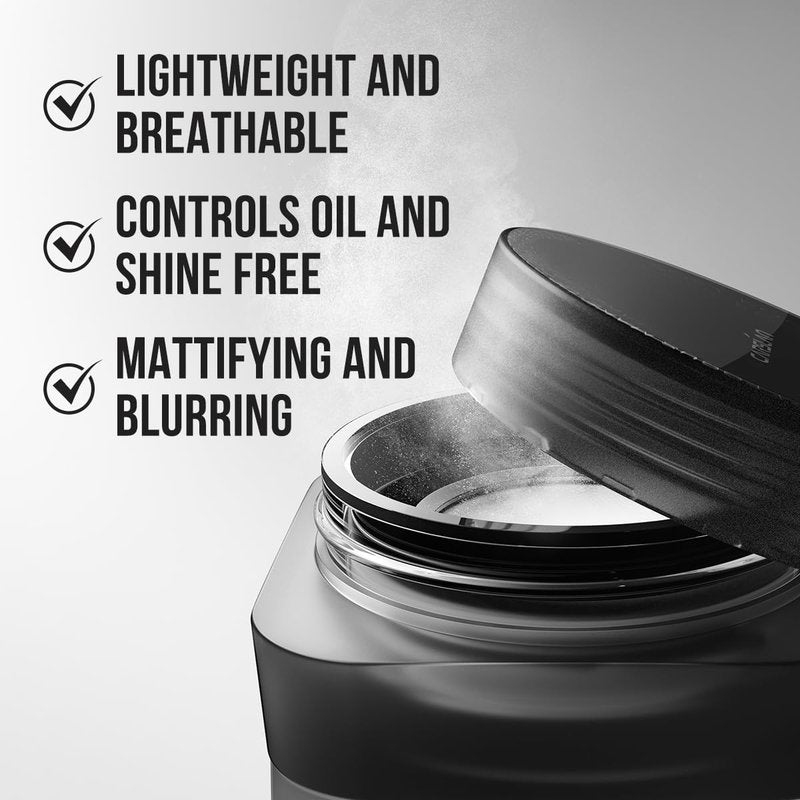 CARSLAN Soft Focus Loose Setting Powder - Waterproof, Matte, Oil Control | 24H Longwear, 02 Translucent