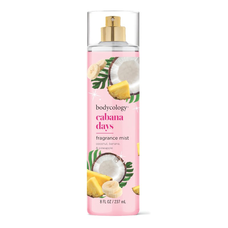 Bodycology Long-Lasting Fragrance Body Mist, Cabana Days, 8 fl oz