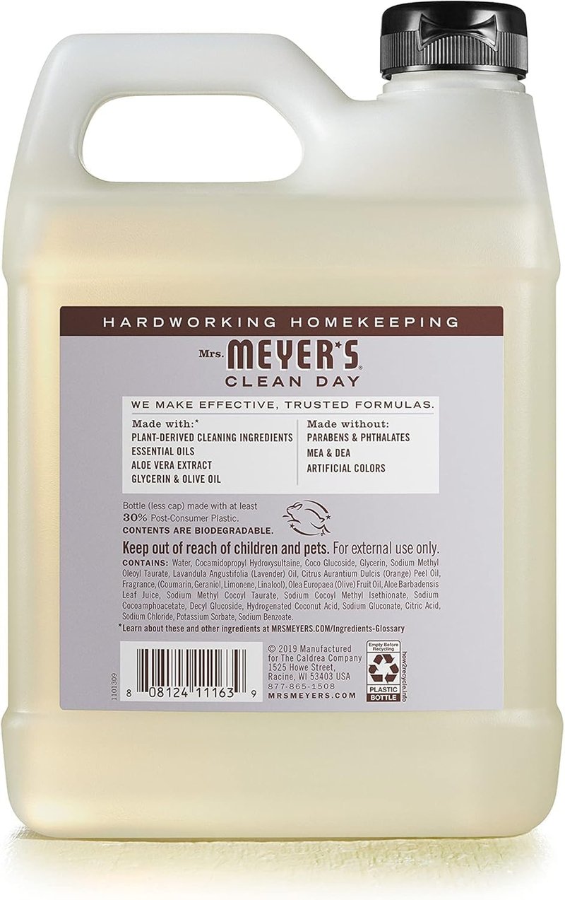 Mrs. Meyer's Clean Day Hand Soap Refill Variety Pack - Lavender & Basil Scent | 2 Count