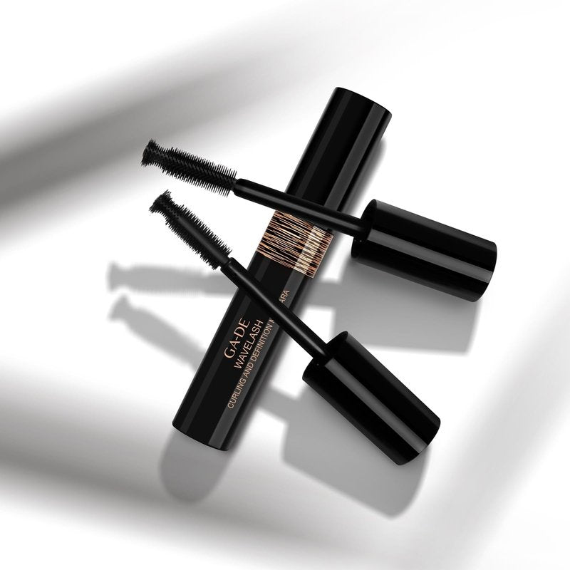 GA-DE Wavelash Curling and Definition Mascara - Instantly Thickens and Volumizes - Formulated with Wavemax for Dramatic Effect - Black - 0.49 oz