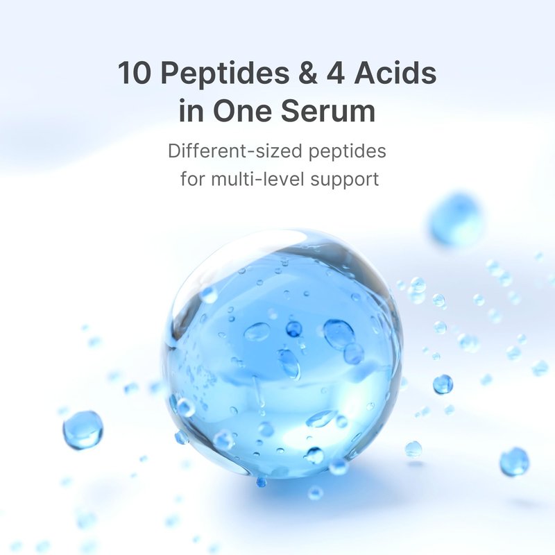 medicube Zero Pore One Day 10 Peptide Serum | Pore Refining & Oil Balancing Serum | AHA, BHA, PHA, LHA + Copper Peptide, GHK-Cu | Daily Pore-Focused Care for Firmness | Korean Skincare, 1.01 fl oz