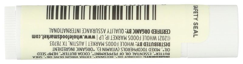 365 by Whole Foods Market, Organic Lip Balm, Peppermint, 0.15 Ounce