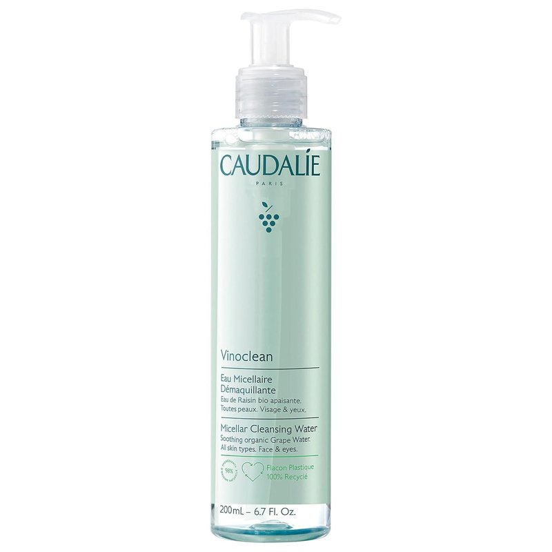 Caudalie Vinoclean Micellar Cleansing Water - Gentle Makeup Remover | 200 mL