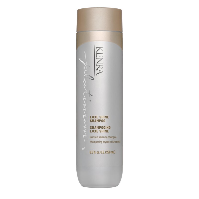 Kenra Platinum Luxe Shine Shampoo | High Shine | Smoothing Shampoo for Frizzy Hair | For Dull Hair | Sulfate Free | Color Safe 8.5oz