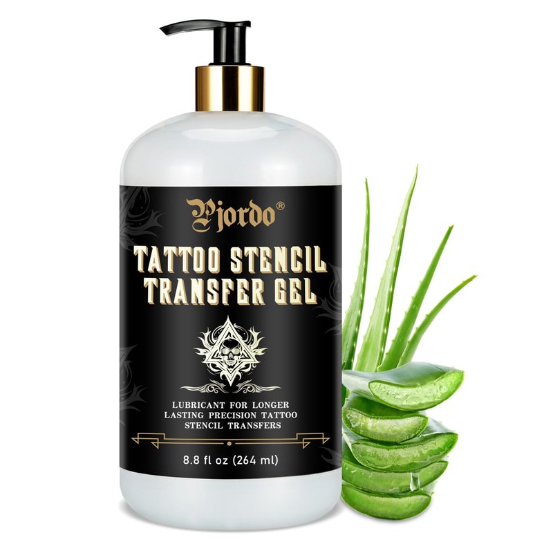 Pjordo Tattoo Stencil Transfer Gel Solution : for Transfer Stickers Paper, Tattoo Supplies Accessories for Tattoo Artists & Beginners
