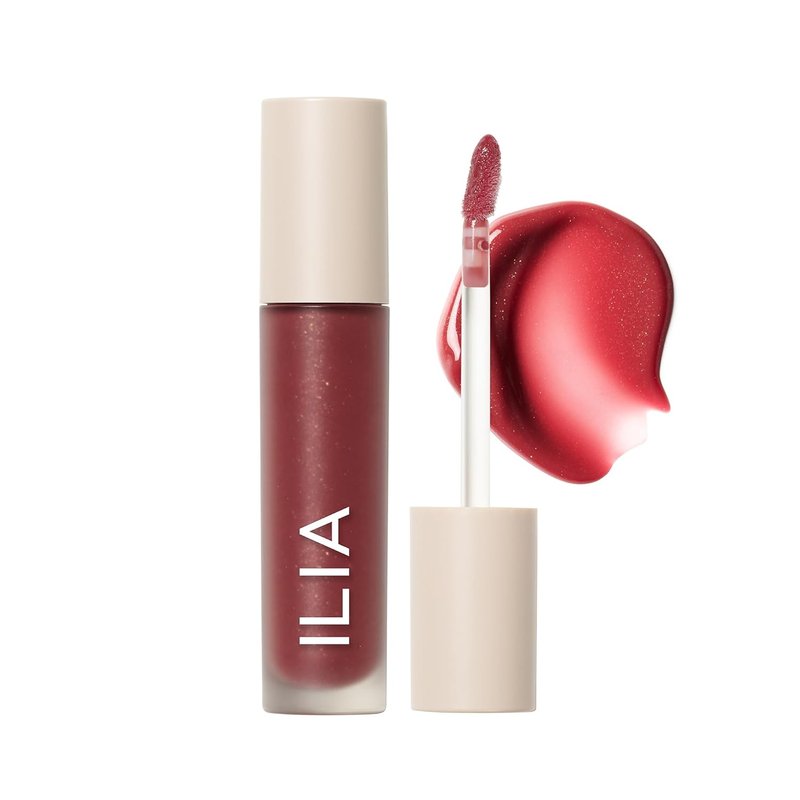 ILIA - Overglaze Hydrating Lip Gloss | Long-Wear, Non-Sticky, 24-Hour Hydration | Smooth + Plump | Vegan + Silicone-, Gluten-, Nanoparticles-Free (Vessel)